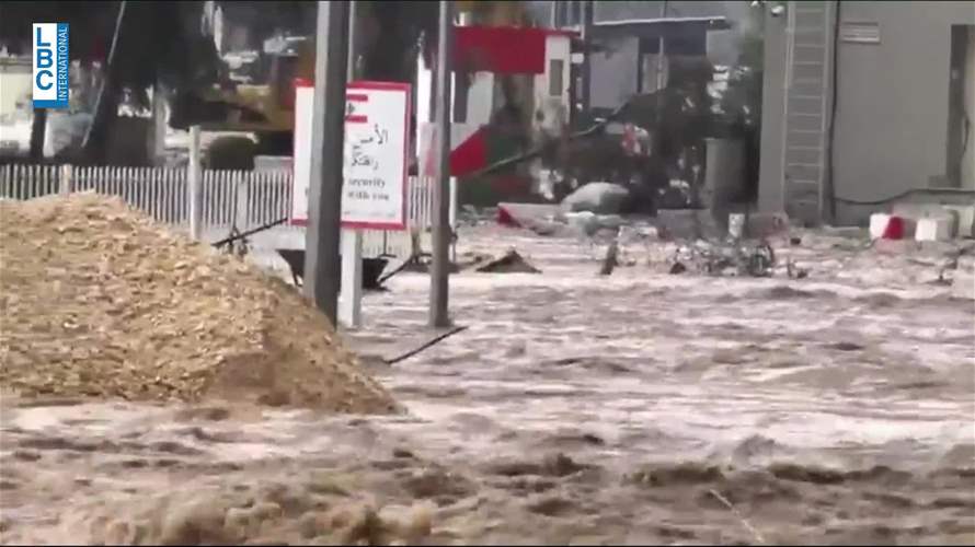  في العبودية والعريضة... هذا ما تسببت به غزارة الامطار