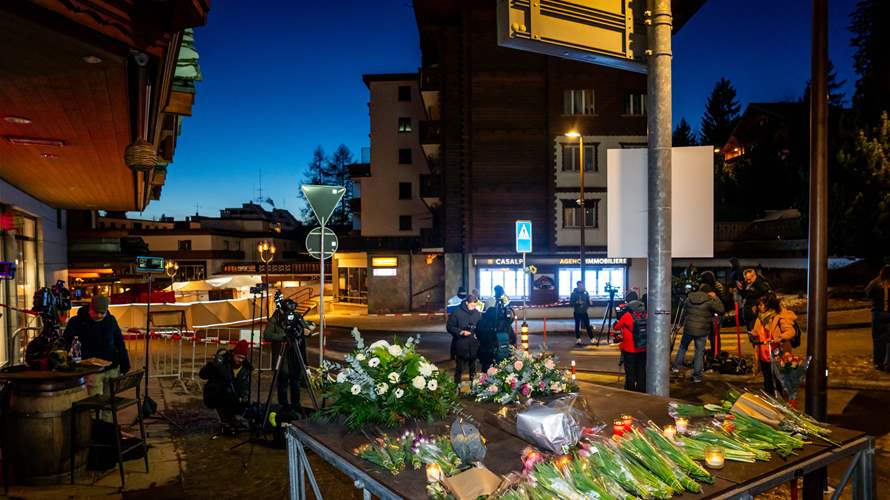 الشرطة السويسرية تؤكد مقتل نحوا أربعين شخصا وجرح 115 بحريق داخل منتجع للتزلج