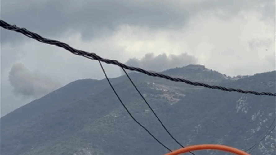 Israeli airstrikes target Jabal Al Rihane, South Lebanon