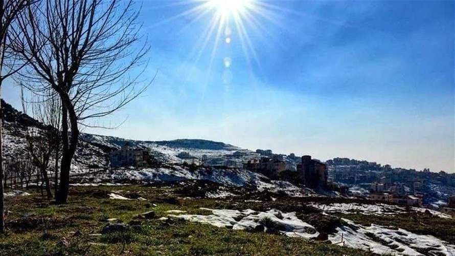 عودة الإستقرار لأيام عدة مع ارتفاع تدريجي بدرجات الحرارة