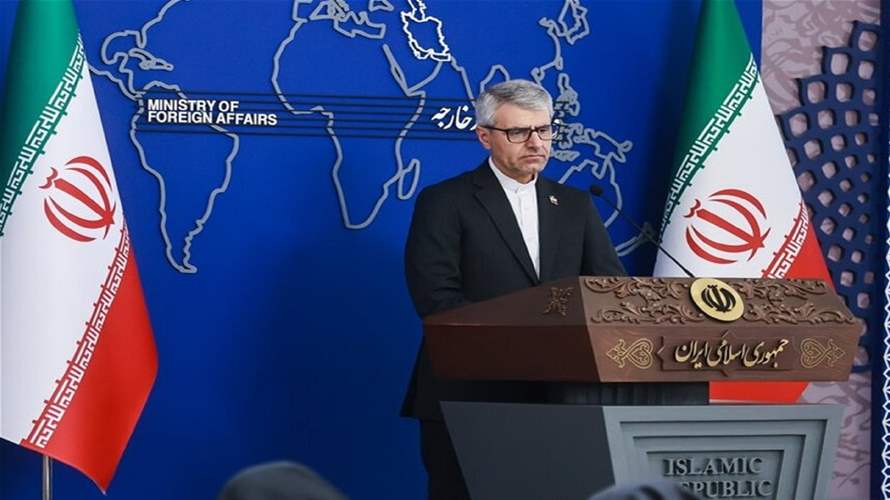  بقائي: العلاقة مع لبنان عريقة وطويلة الأمد... وإجراءات اعتماد السفير الإيراني الجديد استُكملت