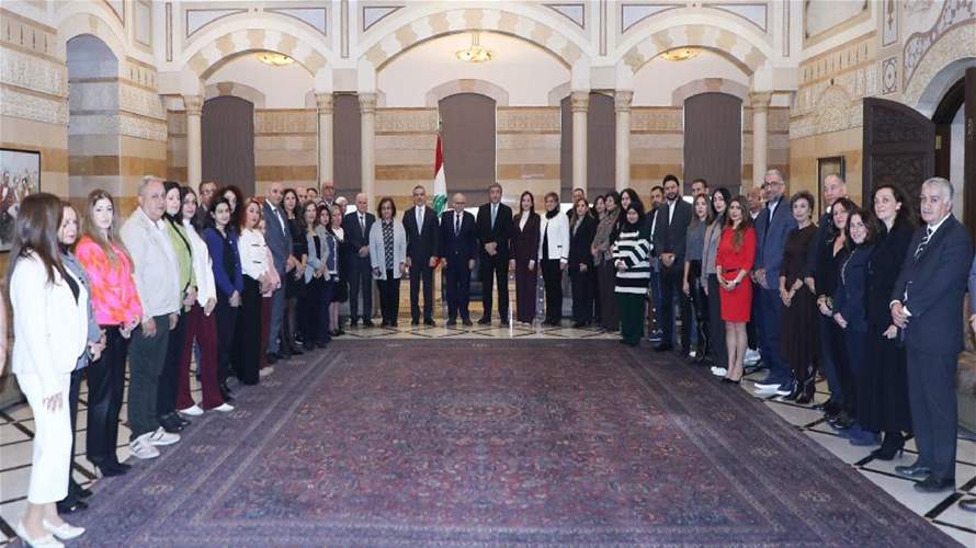 نواف سلام: الحكومة ستستمر في عملها لما فيه مصلحة الوطن