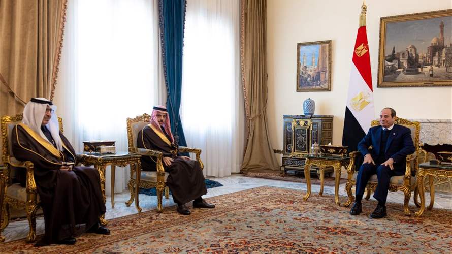 السيسي استقبل وزير الخارجية السعودي 