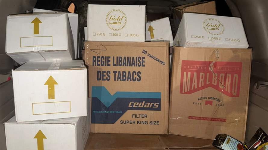 "الريجي" دهمت مستودعات لتخزين المصنوعات التبغية المهربة والمزورة