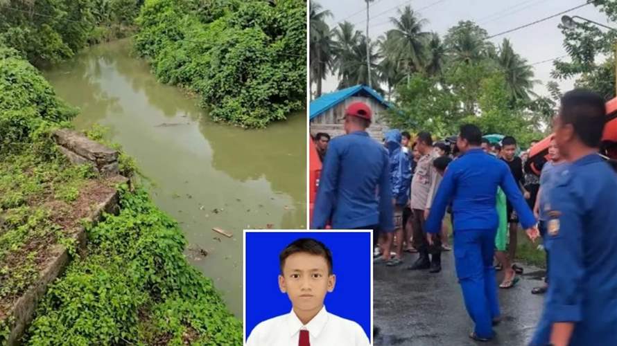 أمام أعين أصدقائه... تمساح يسحب تلميذًا إلى أعماق النهر: وهذه التفاصيل