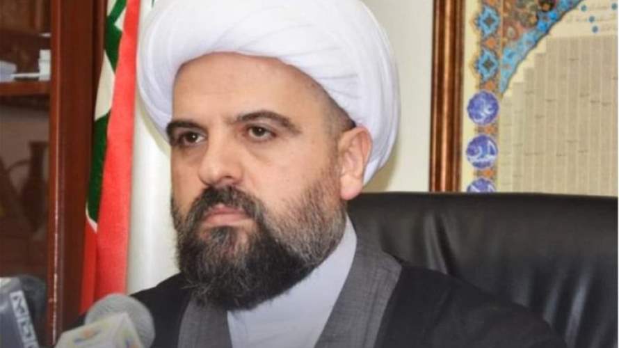 المفتي قبلان: حذار من الفتنة أو اللعب لصالح إسرائيل ومصلحة لبنان فوق الجميع