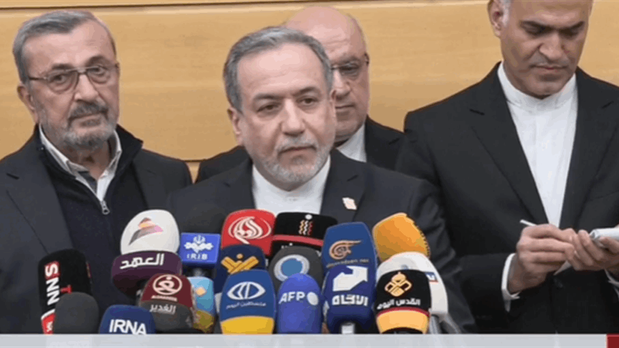 Iranian FM Araghchi arrives in Beirut, says Iran ready for any scenario