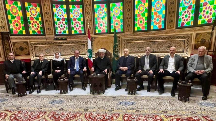 تجمع "كلنا بيروت" في دار الفتوى: دعم ثابت للمفتي دريان ورفض الحملات المشبوهة