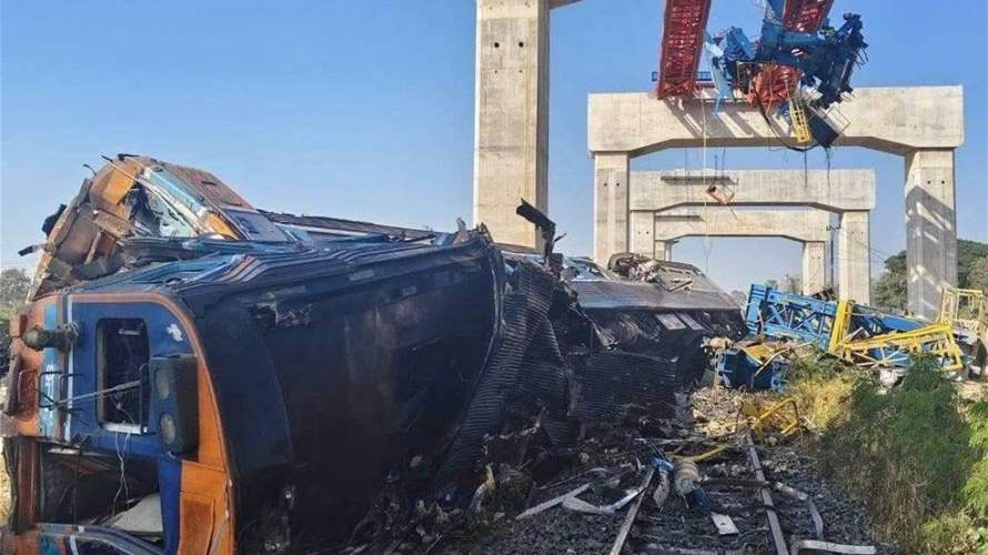 مقتل 22 شخصًا على الأقل بحادث قطار في تايلاند