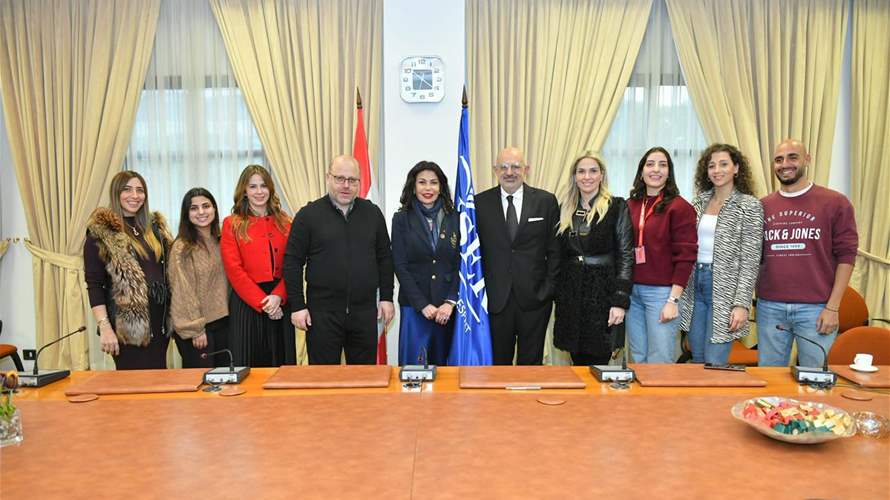 توقيع مذكّرة تفاهم بين جامعة الروح القدس وبيروت ماراثون في المجال الرياضي (صور)