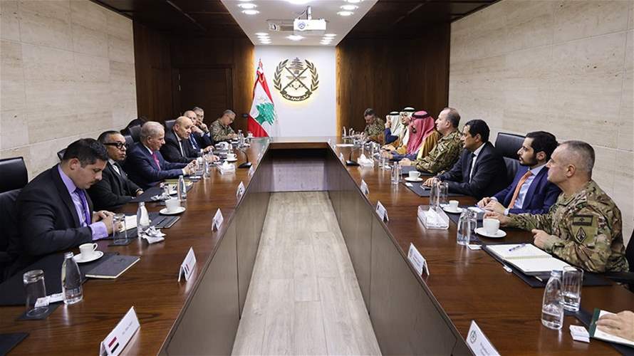 "الأخبار": لقاء تمهيدي في قطر لمؤتمر دعم الجيش في شباط