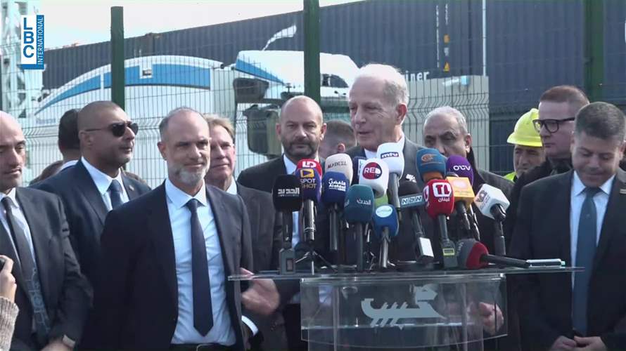  السفير الاميركي في مرفأ بيروت: رسائل في الامن والاقتصاد