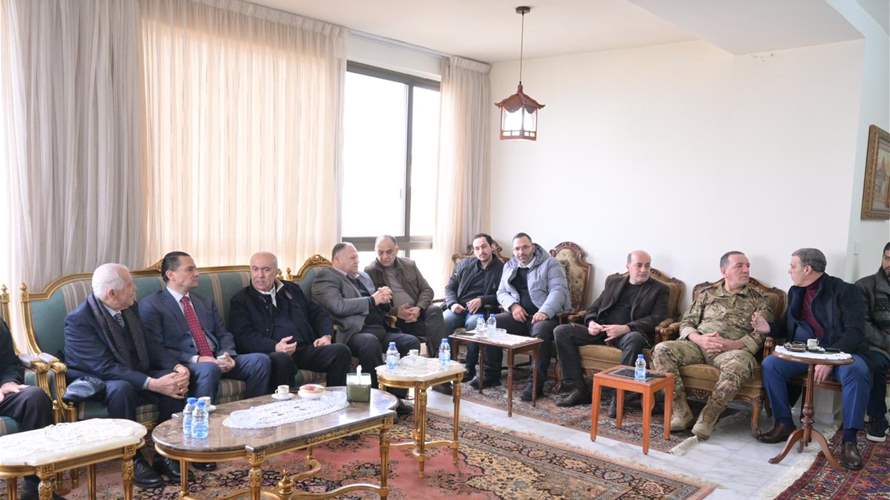 مخزومي التقى أهالي بشامون: ناقشنا عدد من المشاريع التنموية المشتركة للمناطق التي يسكنها أهلنا البيارتة