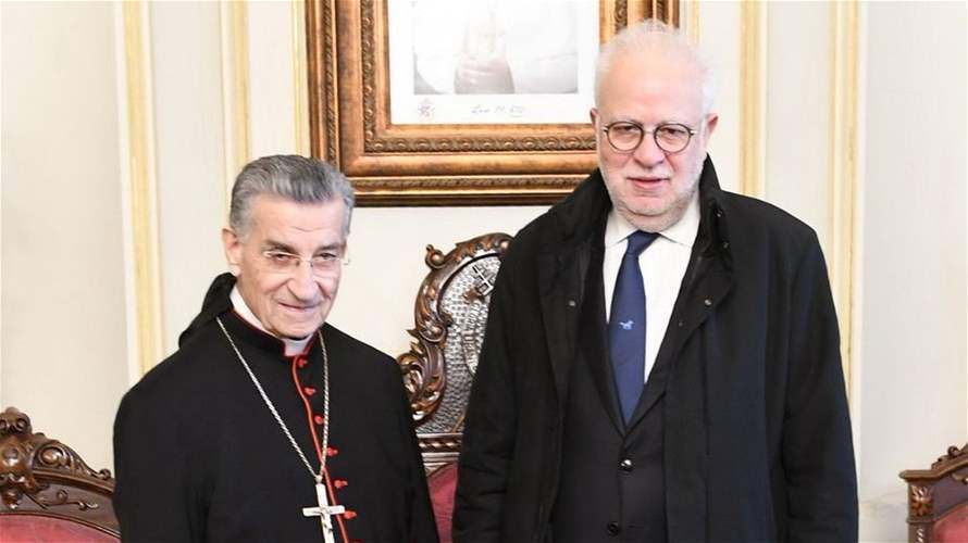 وزير العدل من بكركي عن ملف الانفجار: نعطي كل السند الممكن لتسهيل المهام 