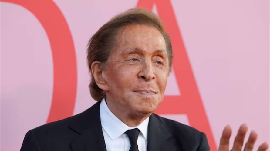 Italian fashion designer Valentino has died, la Repubblica daily says