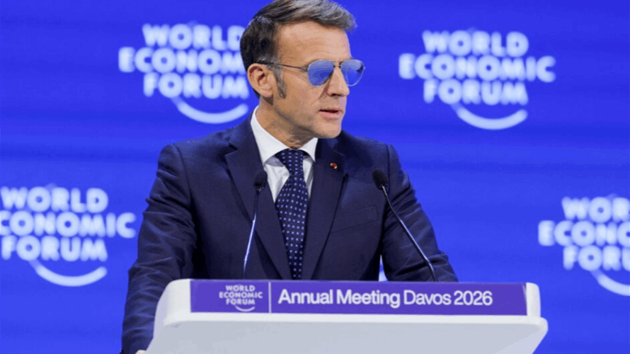 Macron tells Davos of a 'shift towards a world without rules'