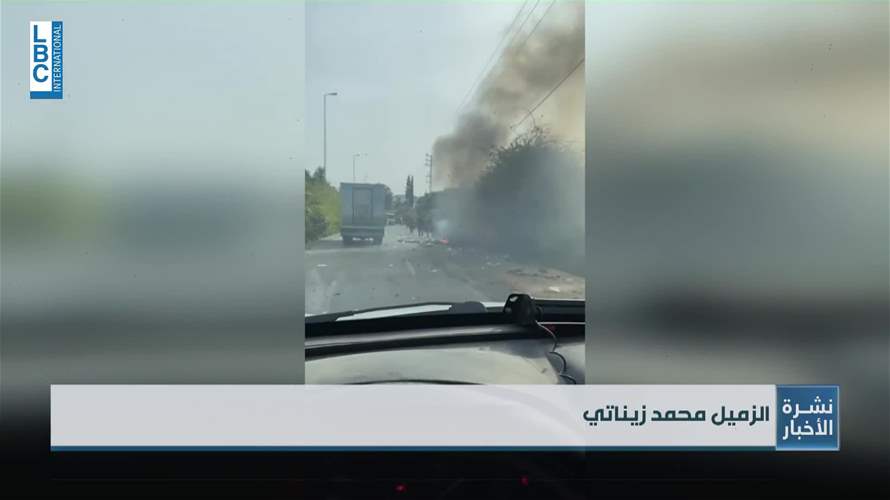 إصابة عدد من الصحافيين من بينهم الزميل محمد زيناتي جراء تطاير الحجارة من الغارات الإسرائيلية على قناريت