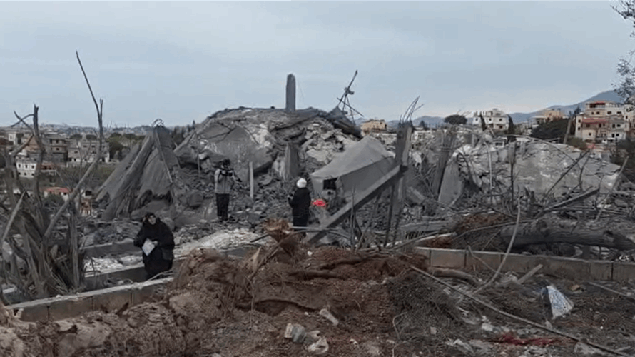 ‏فيديو يوثق حجم الدمار الذي خلفته الغارات الإسرائيلية أمس على بلدة الكفور