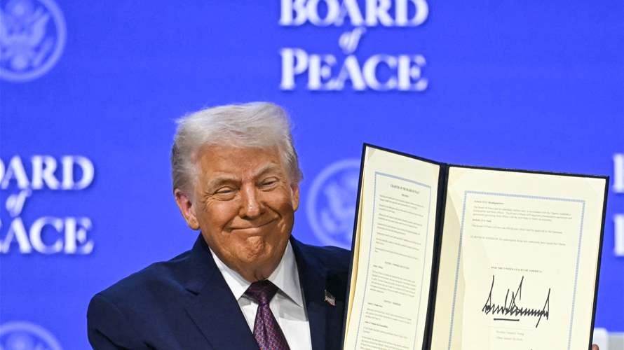 Trump says Iran wants to talk 'and we'll talk', signs charter of 'Board of Peace' at Davos