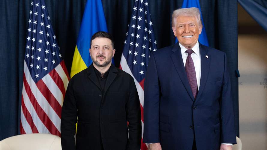 Zelensky says meeting with Trump in Davos was 'very good'
