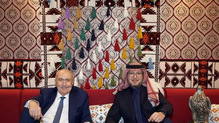 مخزومي زار السفير السعودي... هذا ما جرى بحثه