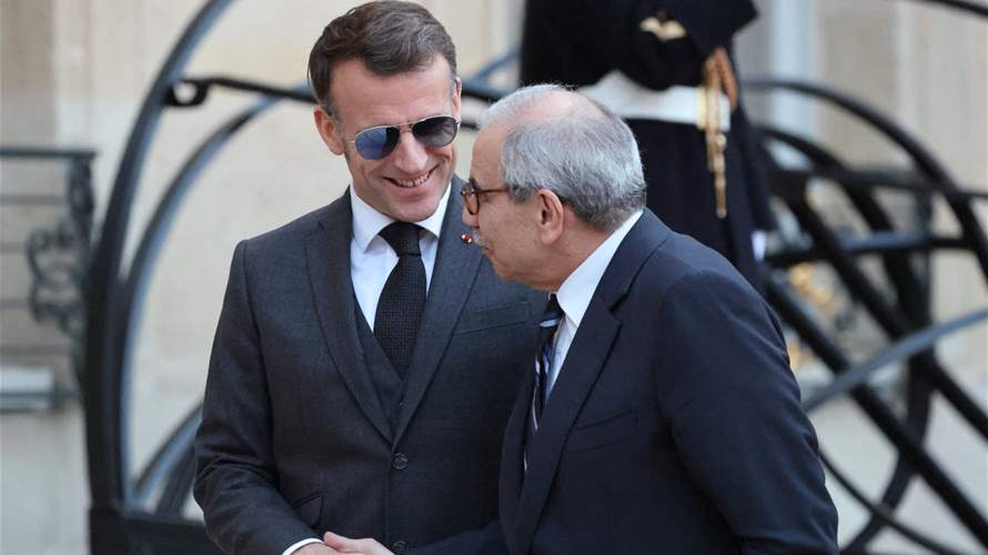 ماكرون: نقف إلى جانب لبنان للدفاع عن سيادته ودعم قواته المسلحة ومواكبة الإصلاحات