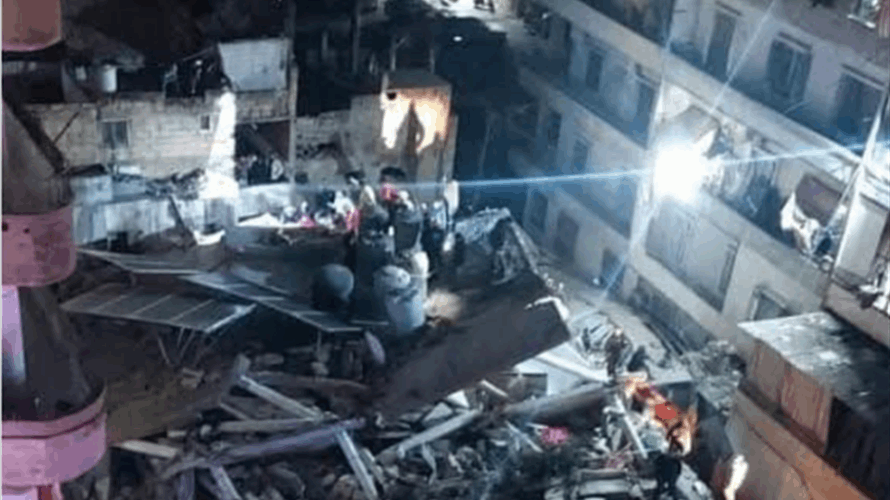 في طرابلس.. انهيار مبنى وبحث عن مفقودين