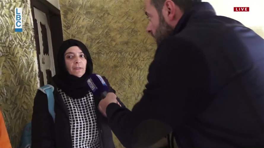 من العمارة المجاورة للمبنى المنهار..سيّدة روت لحظات رعب عاشتها