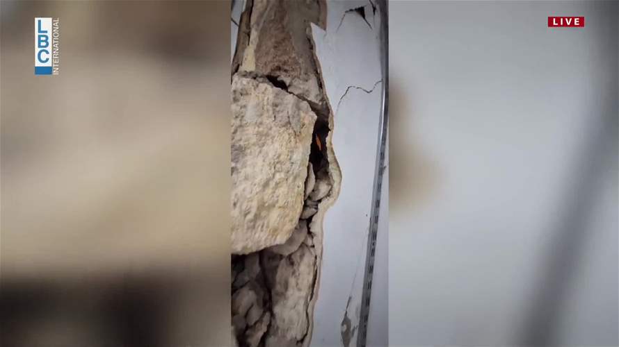 فيديوهات توثّق تشقّقات المبنى في القبّة قبيل سقوطه..