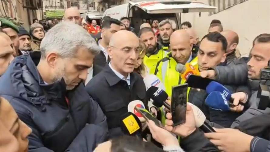 Lebanese Interior Minister says there may be one fatality after building collapse in Tripoli