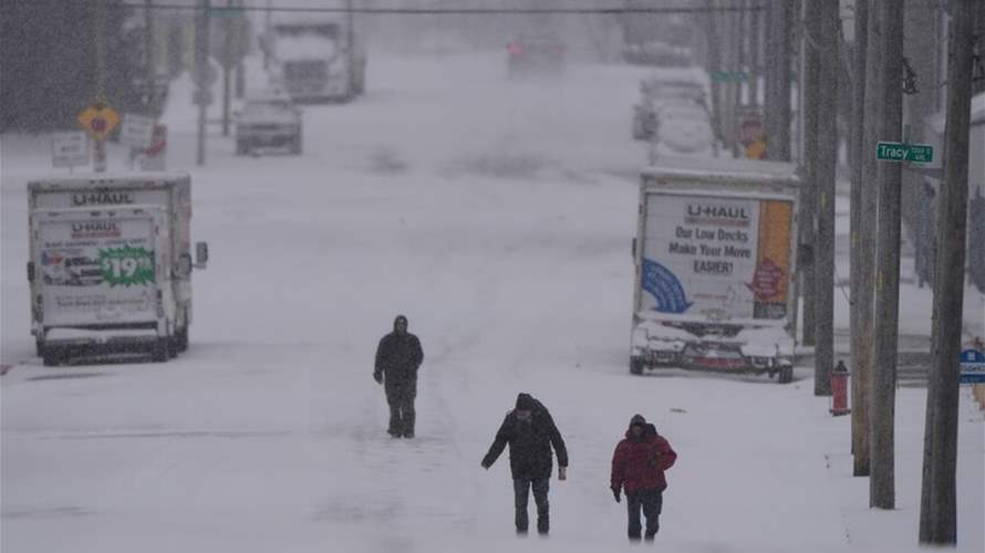 أكثر من 847 ألف مشترك بدون كهرباء في أميركا جراء عاصفة شتوية شديدة