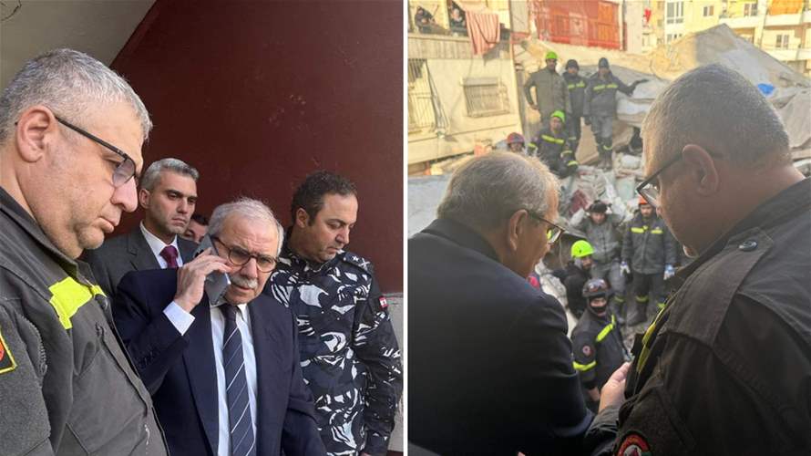 Lebanon’s PM inspects Tripoli collapse, pledges action on unsafe buildings