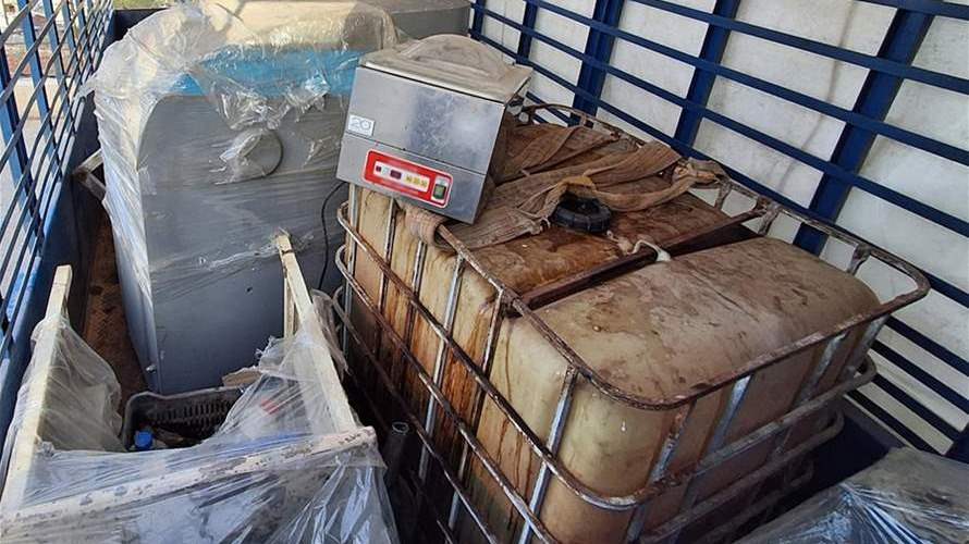 الجيش: عمليات دهم وضبط معمل نقّال لتصنيع المخدرات في منطقة تل الأبيض - بعلبك
