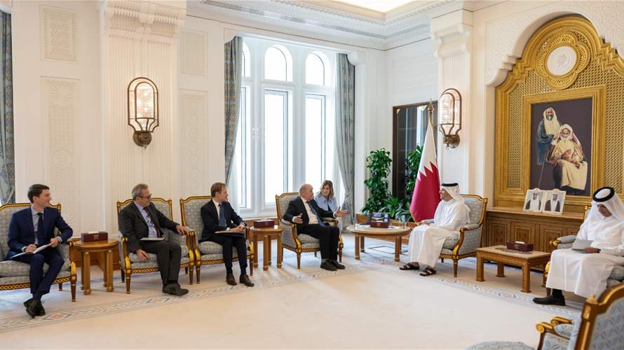 رئيس مجلس الوزراء القطري استقبل لودريان: لضرورة تحمل مجلس الأمن مسؤولياته لوقف الاعتداءات الاسرائيلية والحفاظ على استقرار لبنان