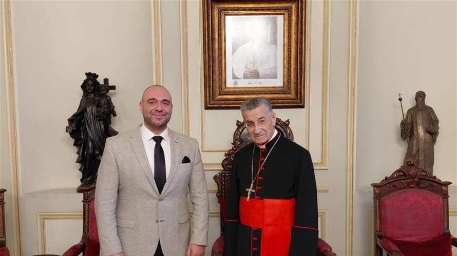 الراعي استقبل قنصل لبنان في ساو باولو قبل سفره لتولي مهامه الجديدة