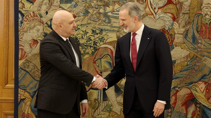 President Aoun concludes Spain trip after talks with Spanish king