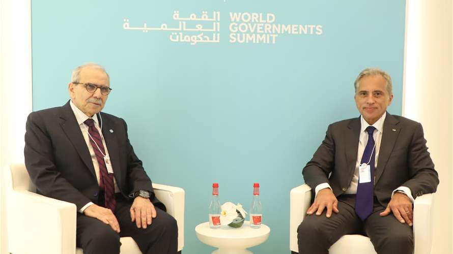 Lebanon, Jordan PMs discuss energy cooperation in Dubai