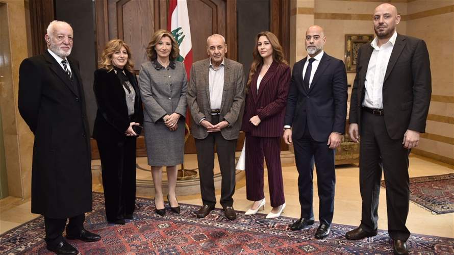 بري بحث مع زواره في الاوضاع العامة والمستجدات السياسية