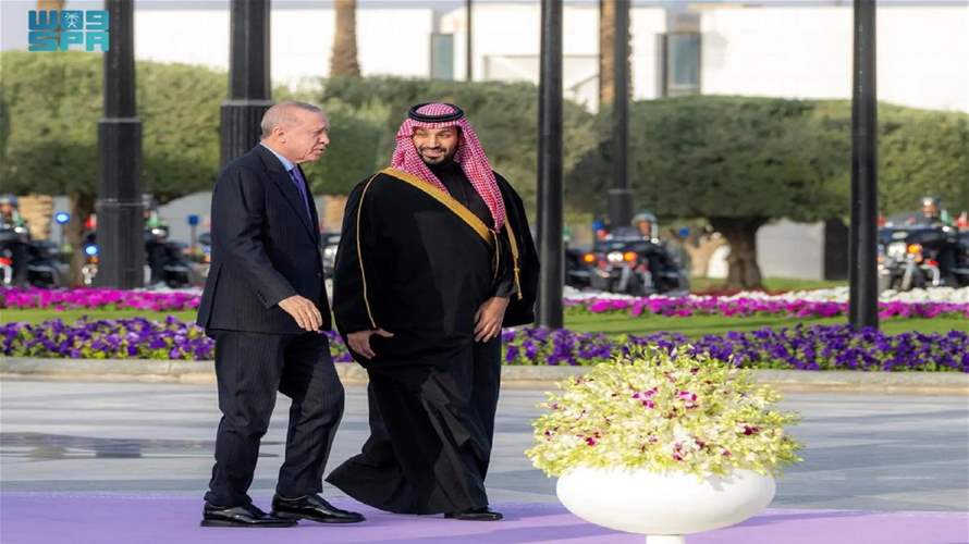 إردوغان يلتقي ولي العهد السعودي 