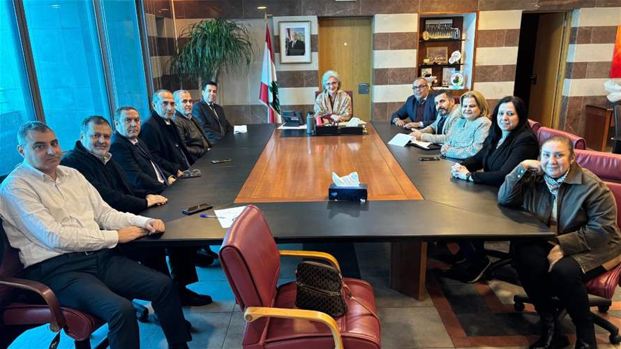 كرامي بحثت في ملف تفرّغ الأساتذة المتعاقدين في الجامعة اللبنانية مع وفد من الرابطة وتابعت شؤونا تربوية مع وفد كتلة "الوفاء للمقاومة"