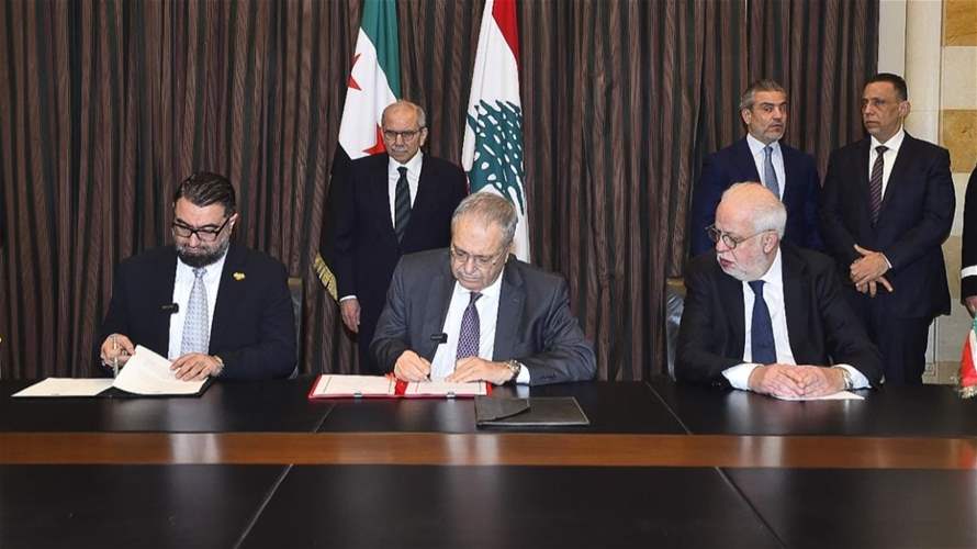 Lebanon, Syria sign deal to transfer convicted prisoners to their home country