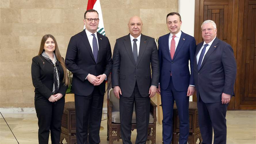الرئيس عون استقبل عضو البرلمان الألماني: لبنان يعلق أهمية على مشاركة المانيا في مؤتمر باريس 
