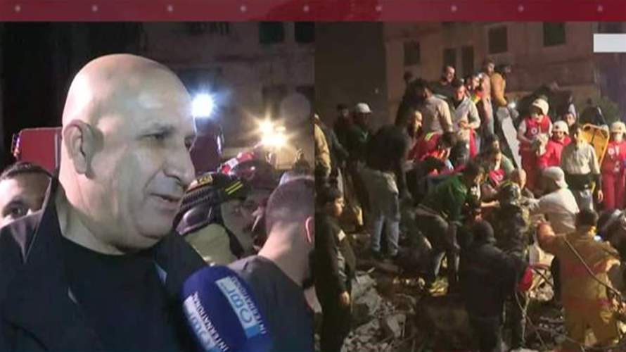 كارثة طرابلس... هذه الصورة من أنقاض المبنى المنهار