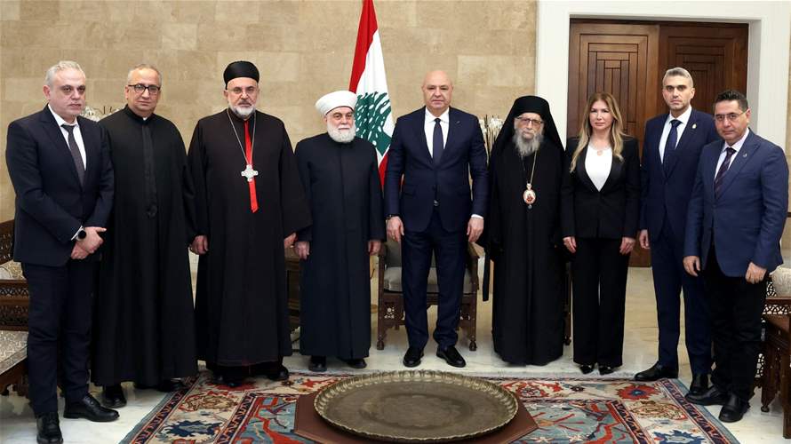 Tripoli delegation briefs President Aoun on damage, urges urgent international support