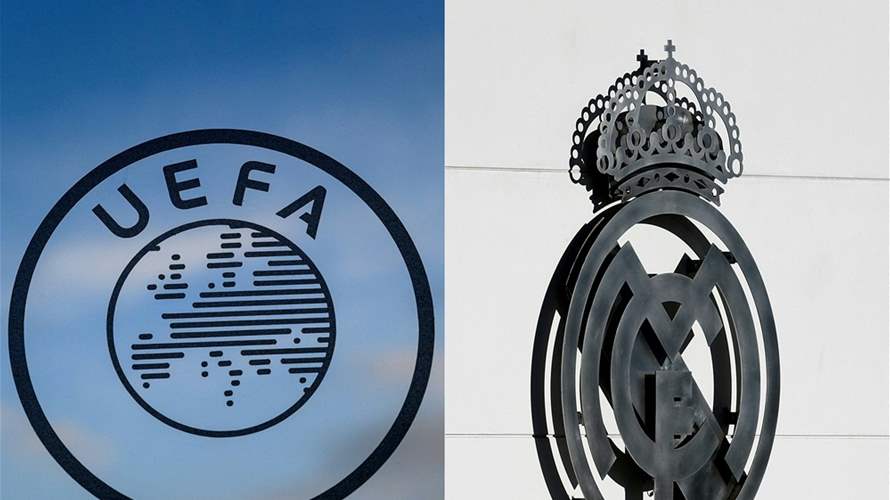 اتفاق بين ويفا وريال مدريد لتسوية خلافاتهما القانونية بشأن مشروع سوبر ليغ