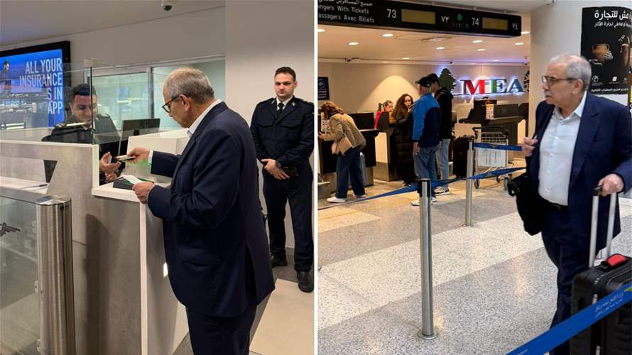 PM Salam departs to Munich via main terminal, skips VIP lounge