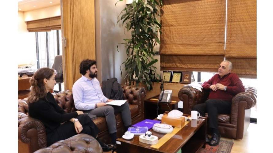 كركي تابع مع وفد منظمة العمل الدولية التحول الرقمي ونظام التقاعد والحماية الاجتماعية