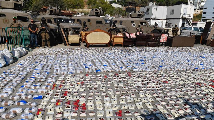 لبنان يقترب من تفكيك منظومة المخدرات... (الأنباء الكويتية)