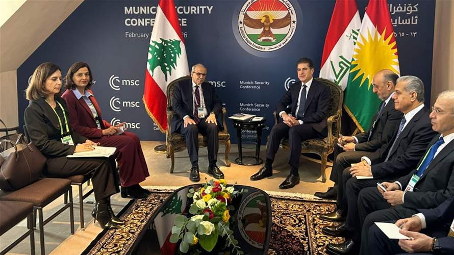 سلام التقى في ميونيخ العليمي والصباح وبارزاني: لبنان يرفض استخدام أراضيه ضد الأشقاء العرب