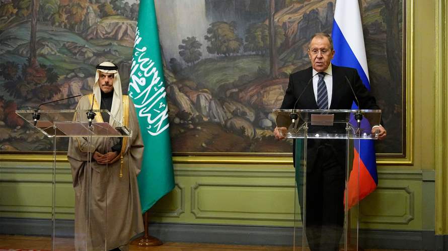 وزير الخارجية الروسي بحث مع نظيره السعودي الوضع في إيران وغزة